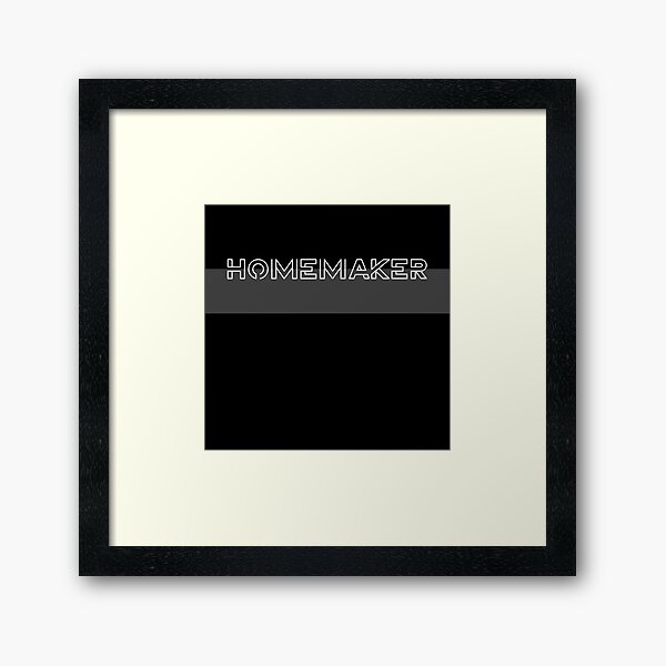 Homemaker Framed Art Print