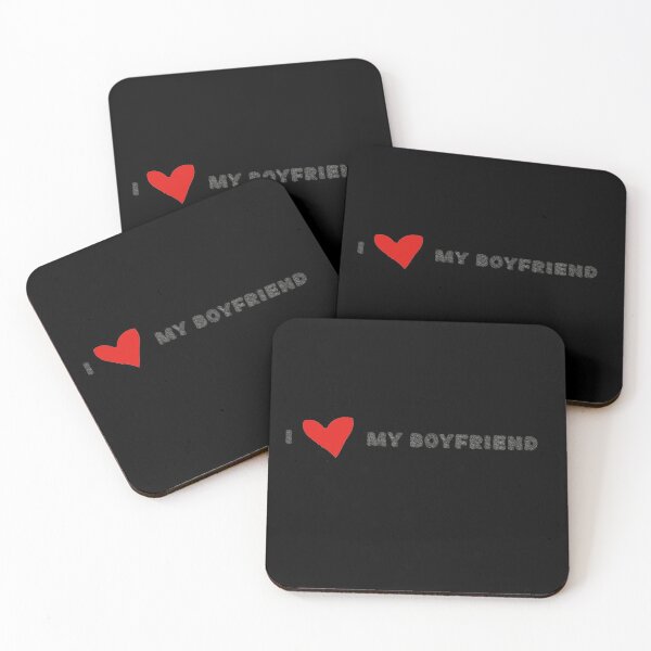 Item preview, I LOVE MY BOYFRIEND designed and sold by sweetlord.