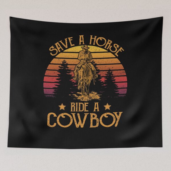 Item preview, Save A Horse Ride Cowboy Shirt I Western Country Farmer designed and sold by BruceFaulkner.