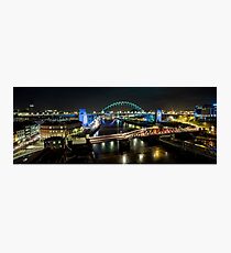 The Tyne Bridge Panoramic Photographic Print