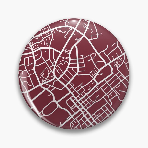 Item preview, Map of Blacksburg, VA designed and sold by ec0naway.