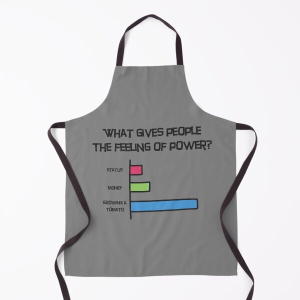 Allotment - Feeling of Power - Growing A Tomato! Apron