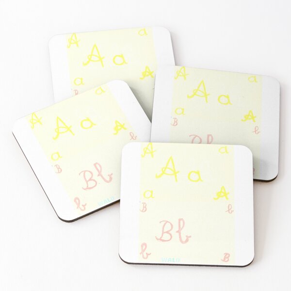 Item preview, Waldorf School learning letters Aa Bb, picture word rudolf steiner education anthroposophy v2 designed and sold by DOM-Shop.