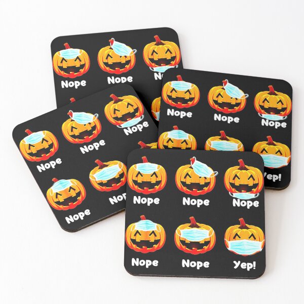 Item preview, Halloween 2020 Pumpkin Wearing Mask Wrong Funny designed and sold by abiabo.