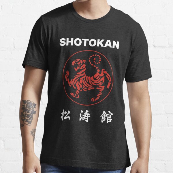 Shotokan Karate Tiger Logo With Kanji T Shirt For Sale By Karatedomwol Redbubble