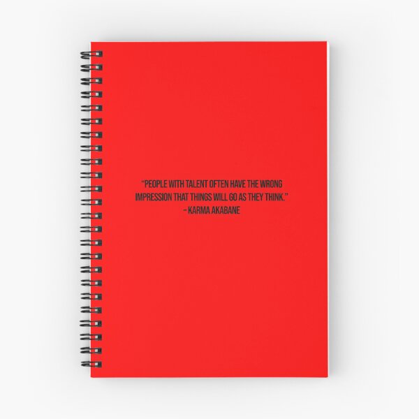 Item preview, Karma Akabane - Quote designed and sold by Epicanimequotes.