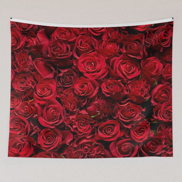 Artikelvorschau, Blumenmuster der roten Rose entworfen und verkauft von zoey Shetty.