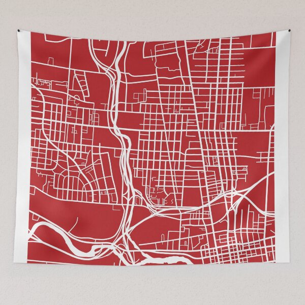 Item preview, Map of Columbus, OH designed and sold by ec0naway.