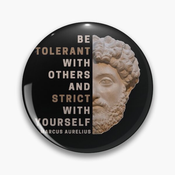 Item preview, Be Tolerant With Others And Strict With Yourself designed and sold by VoxStoica.
