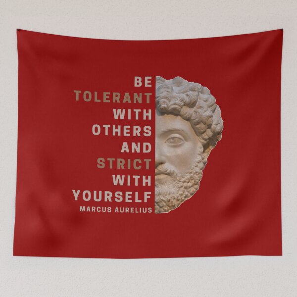 Item preview, Be Tolerant With Others And Strict With Yourself designed and sold by VoxStoica.