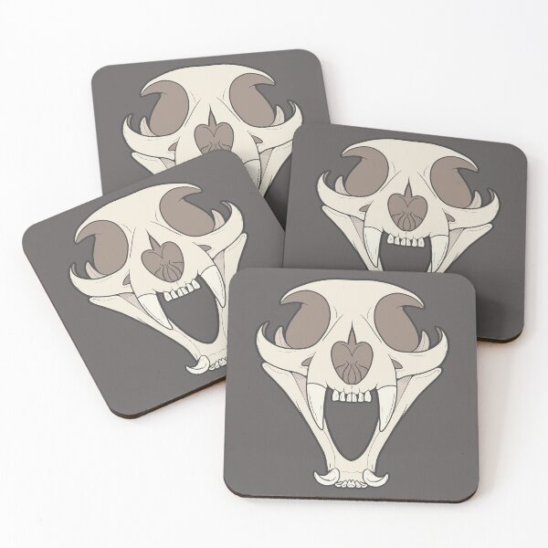 Item preview, Bobcat Skull designed and sold by LionessMika.