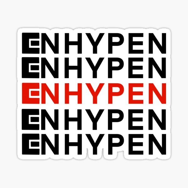 Sticker - ENHYPEN kpop logo\