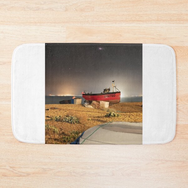 Item preview, Hythe Fisherman's Beach at Night designed and sold by rogerstanger.