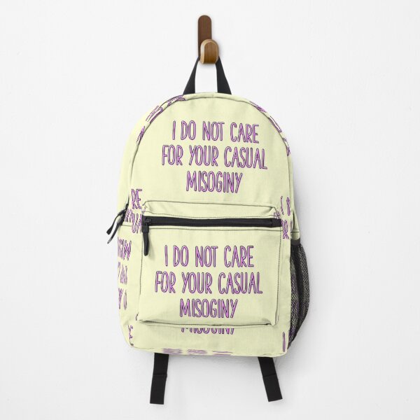 Item preview, I Do Not Care For You Casual Misoginy Feminism Pink Drawn designed and sold by sharedipmemes.