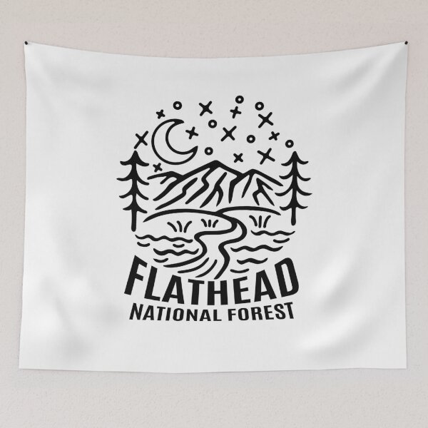 Item preview, Flathead National Forest designed and sold by HalpinDesign.