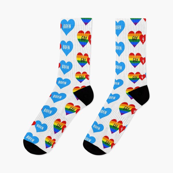 Item preview, Gay For Biden 2020 LGBT LGBTQ Rainbow Gay Pride Heart designed and sold by aronia.