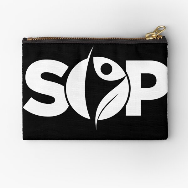 SOP white transparent Zipper Pouch