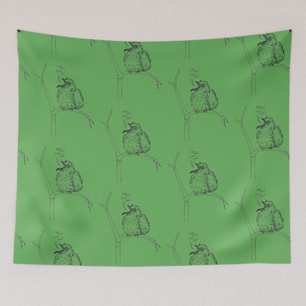 Item preview, The cuckoo calls in a tender voice ... (green) designed and sold by Canvasvendetta.