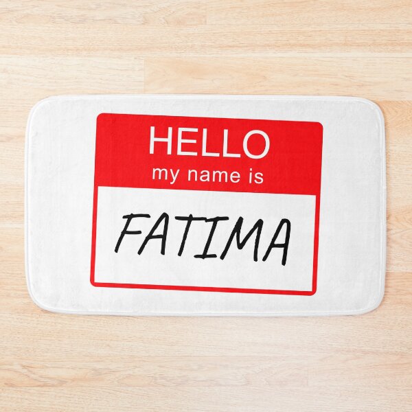 Item preview, Hello My Name Is Fatima Name Tag Custom Personalised Design  designed and sold by CreatedbyJR.
