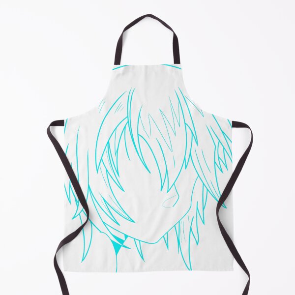 Item preview, Manga woman's drawing sky blue designed and sold by Jess-Xs.