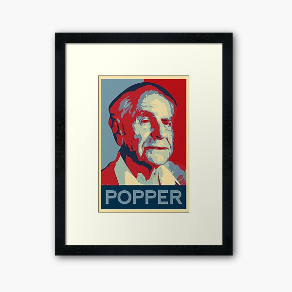 Aperçu de l'œuvre Karl Popper Popper créée et vendue par SozioN.