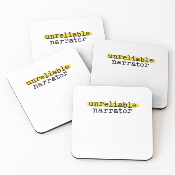 Item preview, Unreliable Narrator Joke Book Reader Writer designed and sold by sharedipmemes.