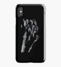 Bamboo negative iPhone Case