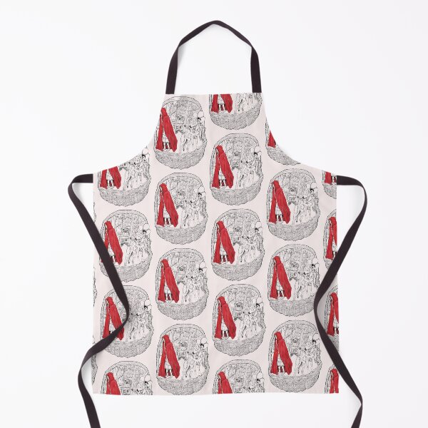 Item preview, Girl in RED + Wolf - Little Red Ridung Hood designed and sold by BagiBunny.