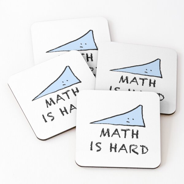 Item preview, Math is Hard designed and sold by joshcartoonguy.