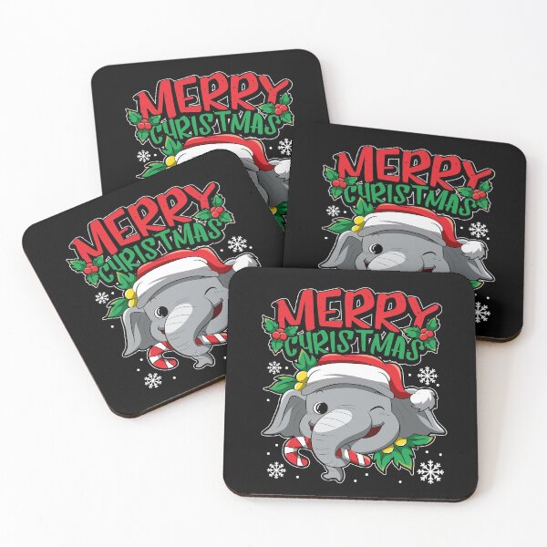 Item preview, Christmas Elephant - Sweet Christmas Animals designed and sold by anziehend.