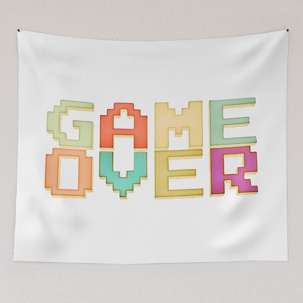 Item preview, GAME OVER designed and sold by Parrot Design.