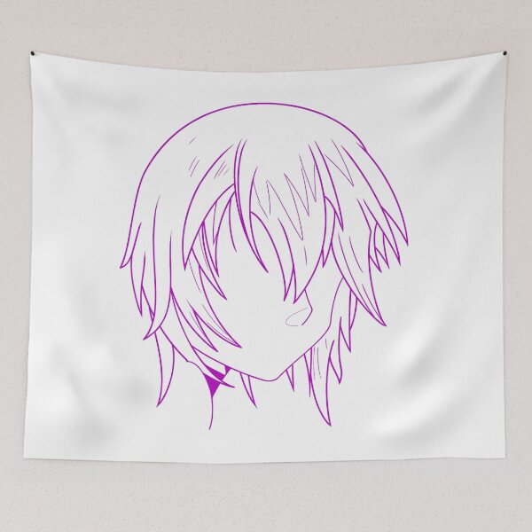 Item preview, Manga woman's drawing pink designed and sold by Jess-Xs.
