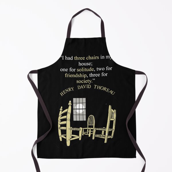 Item preview, Thoreau, "I had three chairs" designed and sold by Madriguera.