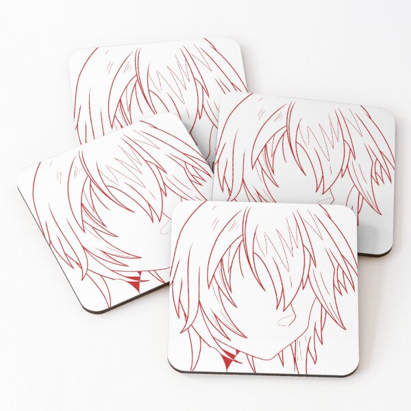 Item preview, Manga woman's drawing red designed and sold by Jess-Xs.