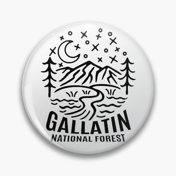 Item preview, Gallatin National Forest designed and sold by HalpinDesign.