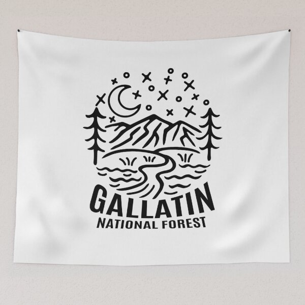 Item preview, Gallatin National Forest designed and sold by HalpinDesign.