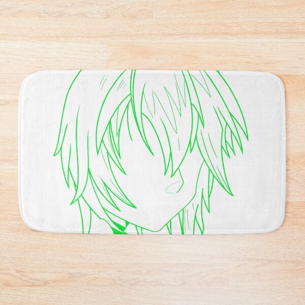 Item preview, Manga woman's drawing green designed and sold by Jess-Xs.