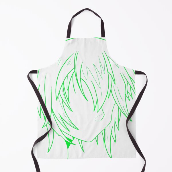 Item preview, Manga woman's drawing green designed and sold by Jess-Xs.