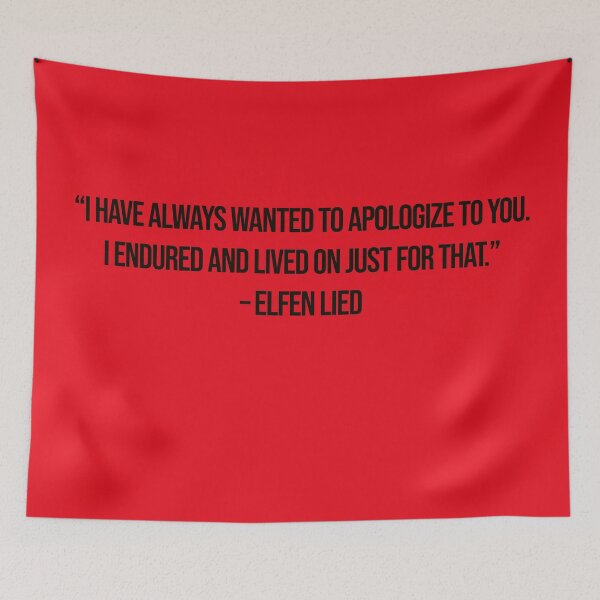 Item preview, Elfen Lied - Quote designed and sold by Epicanimequotes.