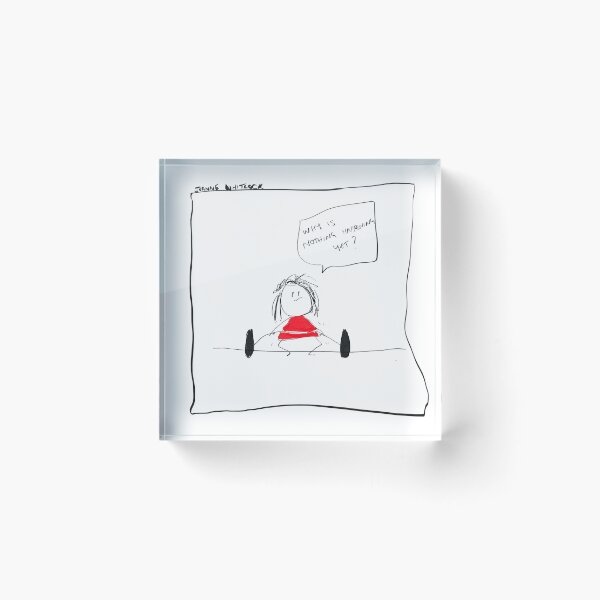 Item preview, Why is nothing happening yet? designed and sold by Joanne Whitlock.