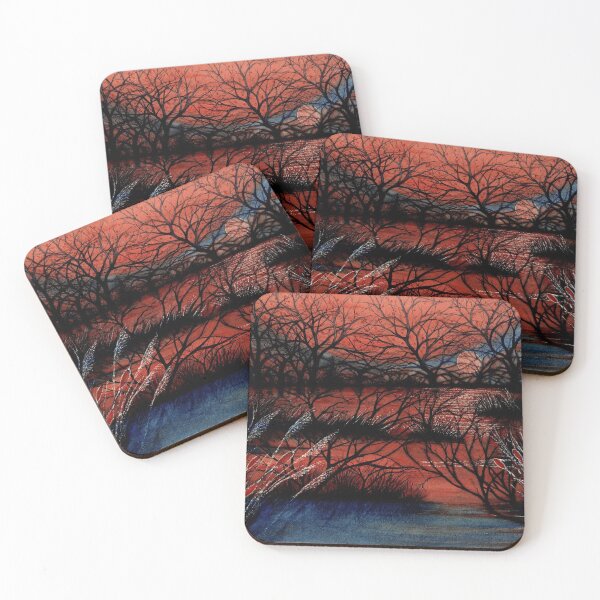 Item preview, October Sunset Orange Sky - Day is done designed and sold by JanineRileyArt.