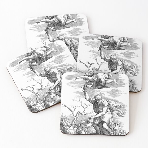 Item preview, Abraham Sacrificing His Son For God designed and sold by DopeTops.