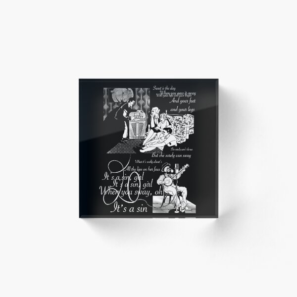 Radio Days Acrylic Block