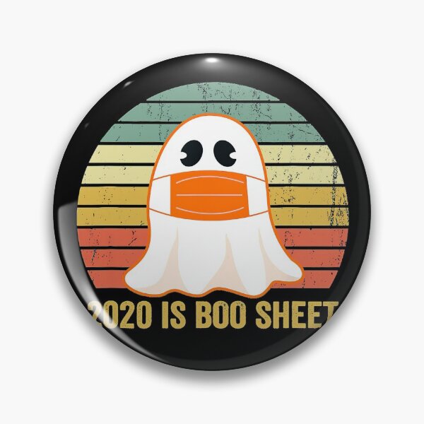 Artikelvorschau, 2020 Boo Sheet Lustiger Geist in Maske Vintage Halloween-Kostüm entworfen und verkauft von EvanMcguinness.