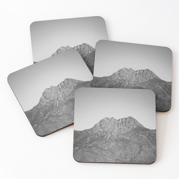 Item preview, Four Peaks Mountain in Black and White designed and sold by -MissManda-.
