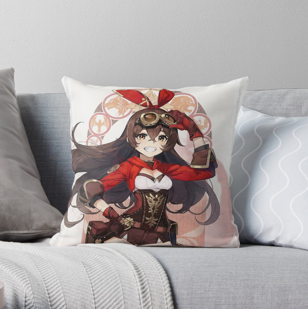 lisa genshin impact pillow