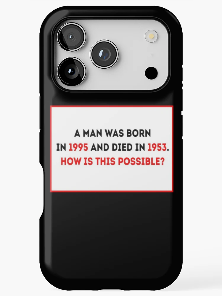 Thumbnail 1 of 4, iPhone Case, Quiz Test Riddle designed and sold by Fashimation20.