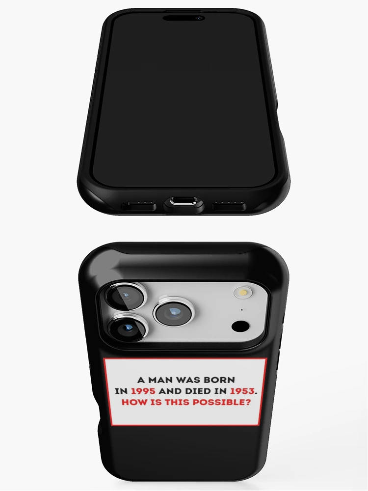 Thumbnail 3 of 4, iPhone Case, Quiz Test Riddle designed and sold by Fashimation20.