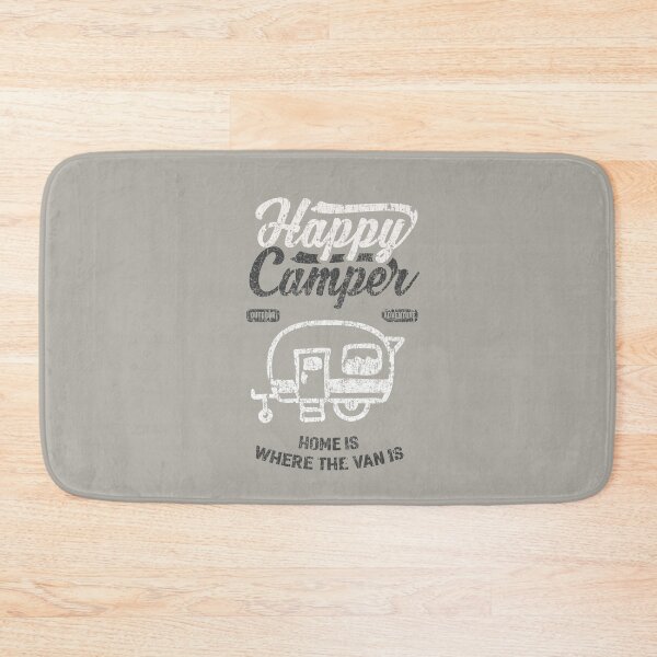 Item preview, Happy Camper - Home Is Where The Van Is. / Camping designed and sold by STYLESYNDIKAT.
