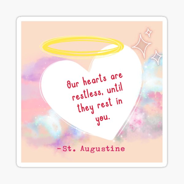 St Augustine Quote Gifts Merchandise Redbubble